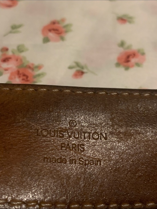 Louis Vuitton Belt with Gold Plate Buckle main image 6